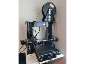 original anet a6 spool holder platform 3d printer parts upgrade filament 3d print model - Mito3D