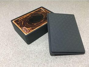 yugioh deck box Schnappverschluss-Deckel Spiele card-Inhaber Halterung 3d print model - Mito3D