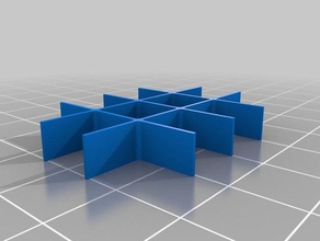 3 2 özelleştirilmiş çekmece bölücüler benim x organizasyon 3d print model - Mito3D