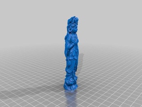 estremo oriente sculture personaggio di anime architettura giappone statua 3d print model - Mito3D