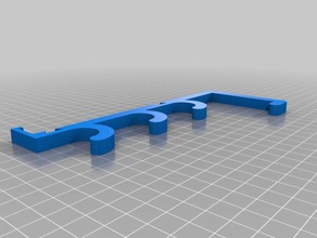 porta marcador y borrador parçalar organizador 3d print model - Mito3D