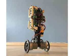 bilanciamento parti del robot la robotica bldc brushless pendolo inverso motore odrive pmsm raspberry pi 3d print model - Mito3D