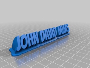 jdmims office personalizado 3d print model - Mito3D