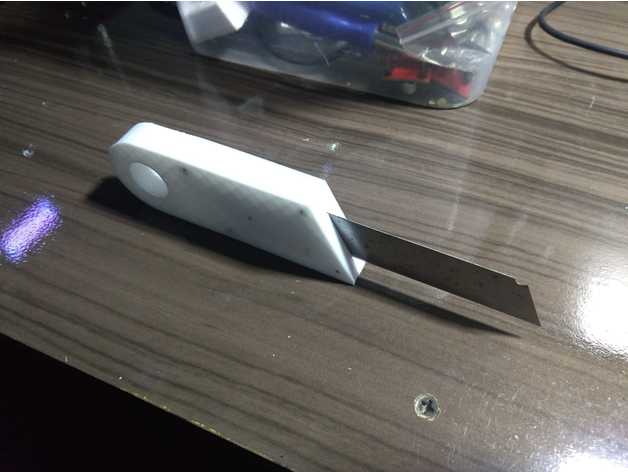 manche du couteau passe-temps de coupe le 3D print model - Mito3D