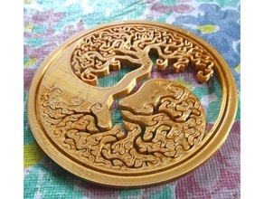 árbol decoración 3d print model - Mito3D