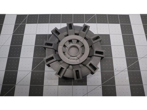 usb holder arc-reactor computer ironman iron man stick 3d print model - Mito3D