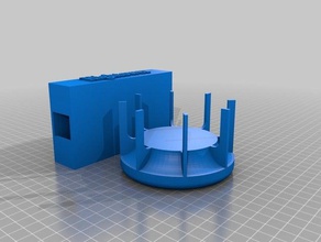 echo nokta + powerbankhalterung 3d print model - Mito3D