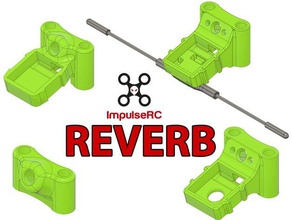 impulserc reverb antenna mount + gps m8n crossfire r c vehicles 3d print model - Mito3D