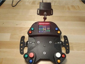lcs ruota piastra video giochi accuforce fanatec sim racing simhub simracing thrustmaster 3d print model - Mito3D