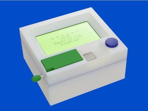 case transistor tester lcd-t1 lcr-t4 electronics transistortester 3d print model - Mito3D