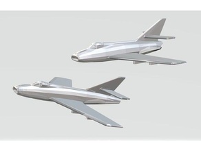 dassault super mystere b2 iai sa ar i veicoli fighter iaf jet sei giorni di guerra 3d print model - Mito3D