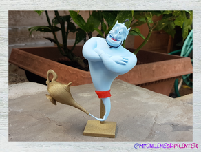cin aladdin yaratıklar genie disney 3d print model - Mito3D