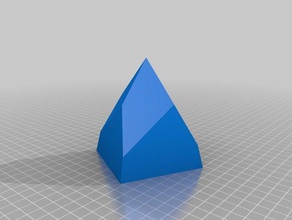 dos pir mides tetragonales learning crystallography 3d print model - Mito3D