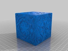 celestial configuration crashjensen hell cube hellraiser lament 3d print model - Mito3D