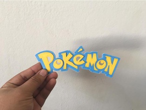 pokemon 3d baskı pokemongo figürleri git logo oyuncak 3d print model - Mito3D