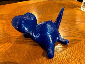 brachiosaurus spikes Tiere 3d print model - Mito3D
