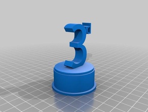 birinci ikinci üçüncü kupa heykeller ödül ilk 3d print model - Mito3D