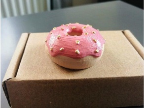 donut sprinkles food & drink bakery 3d print model - Mito3D