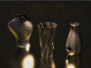 vase collection 3 decor 3d print model - Mito3D