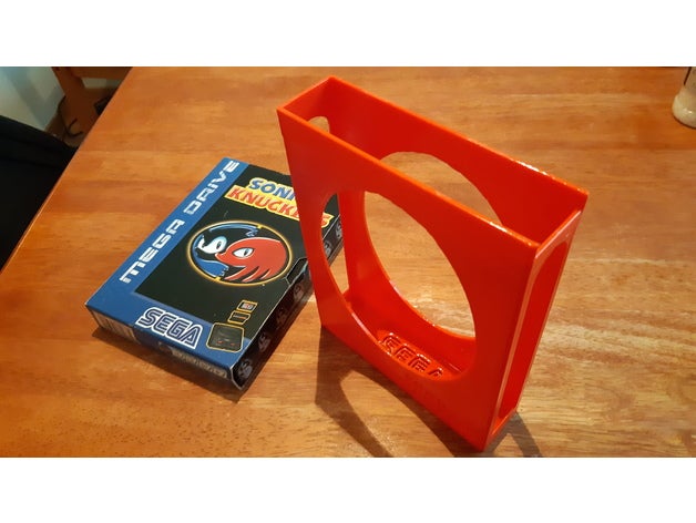 sonic & knuckles coperchio di protezione giocattolo accessori gioco sega genesis mega drive hedgehog video 3D print model - Mito3D