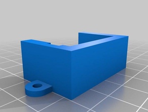 mini servo halter de montagem r c veículos 3d print model - Mito3D