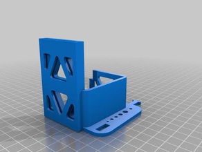 ender 3 power supply tool holder compatible fan 3d printer accessories 3d print model - Mito3D