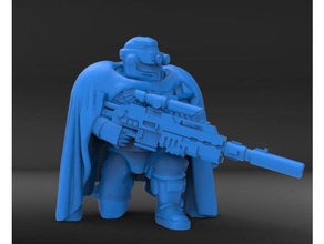 scouting sniper toys & games 40k scout 3d print model - Mito3D
