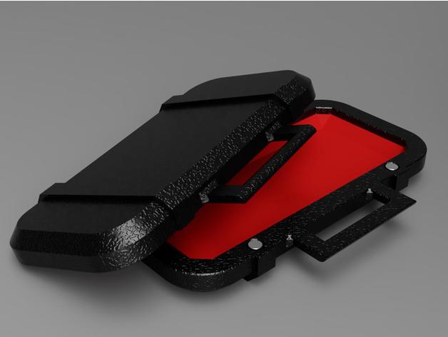 seagull büyük - küçük manyetik 3d baskı kutusu 3D print model - Mito3D