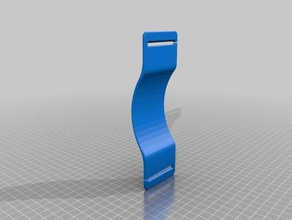 intravenous chest port seatbelt bridge 3d print model - Mito3D