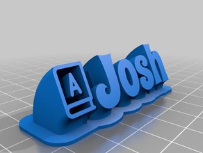 josh office su misura 3d print model - Mito3D