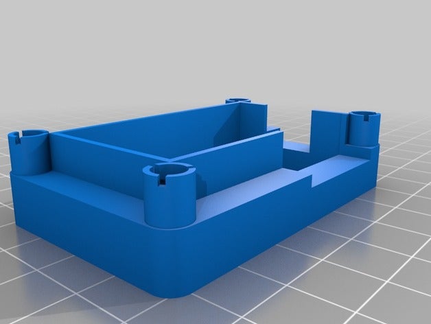 dava esp32 tüy Lion pil elektronik durumda kasa 3D print model - Mito3D