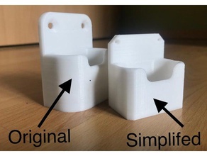 apple airpods dock vereinfacht Handy 3d-drucken lade-dock Kopfhörer stand 3d print model - Mito3D