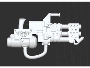 pesado flamer - desconhecido padrão jogos warhammer 40k 3d print model - Mito3D