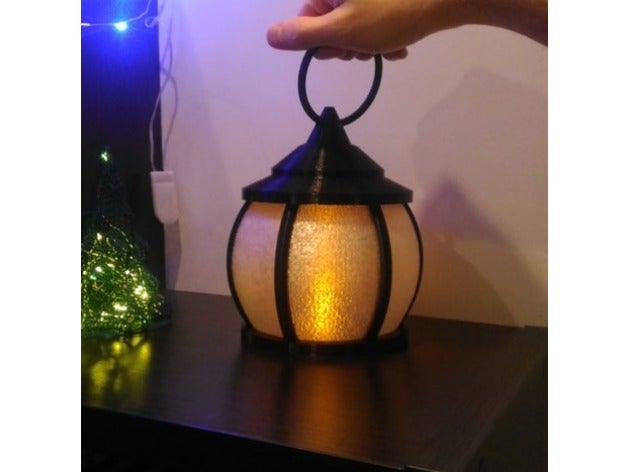 lámpara de mesa decoración 3D print model - Mito3D