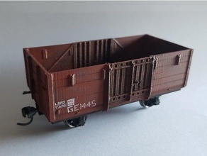 wagr sn35 ge high-sided wagon amra Modelle 3d print model - Mito3D