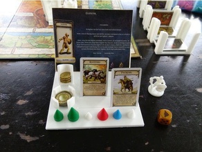 talisman v4 character tray games highlands talismann boardgame 3d print model - Mito3D