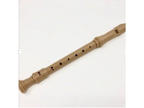 flauto strumento musica 3d print model - Mito3D