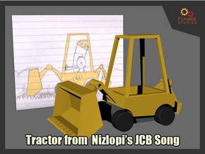 nizlopi Herstellers jcb Traktor Spielzeug & Spiele 3d print model - Mito3D