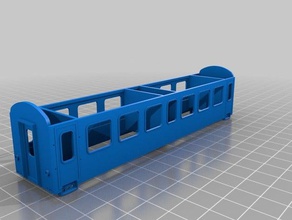 bd carrozze 1 87 i veicoli h0e hoe modello ferroviaria modellbahn 3d print model - Mito3D
