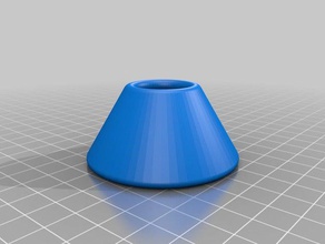 my customized rounded pyramid parts 3d print model - Mito3D