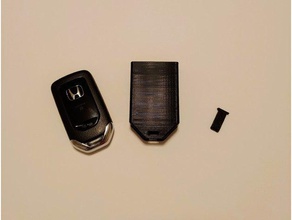 honda key fob cover prevents unwanted button presses automotive accord car case civic cr-v crv fit hr-v hrv pilot remote sleeve 3d print model - Mito3D