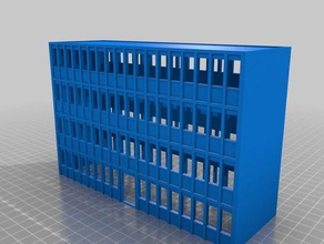 immeuble 3 buildings & structures architecture n scale 3d print model - Mito3D