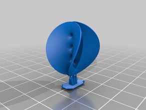 chen-gackstatter thayer Oberfläche Halskette Mathe-Kunst Raum vagina 3d print model - Mito3D