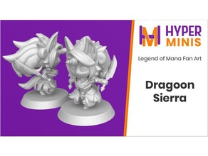 sierra legend mana toy & game accessories chibi anime d&d dnd hero tabletop densetsu dragoon final fantasy hyper miniatures minis seiken 3d print model - Mito3D