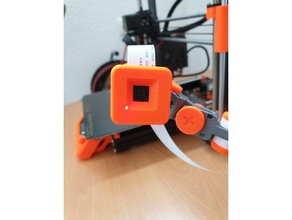 raspi cam pwr-led shine through 3d printer accessories raspberry pi camera 3d print model - Mito3D