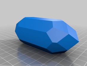 Zirkon öğrenme kristalografisi 3d print model - Mito3D