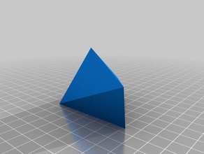 escalenoedro tetragonal de aprendizaje la cristalografía 3d print model - Mito3D
