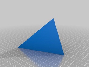 tetraedro tetragonal de aprendizagem a cristalografia 3d print model - Mito3D