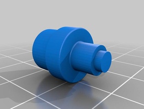 k1 challenger de caiaque, paddle botão peças substituição caiaque inflável intex remo peça 3d print model - Mito3D