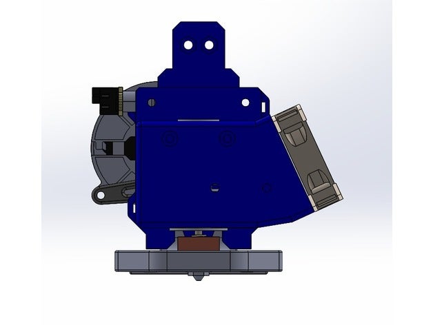 hızlı fan kanal CAD 360 v1 fabiomod değiştirin 3d baskı mod 3D print model - Mito3D